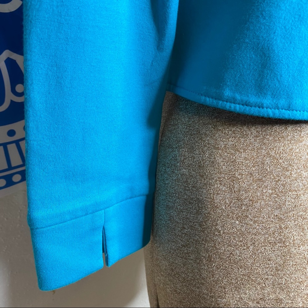 Turquoise Blazer with removable Ruffle - Picture 13 of 13